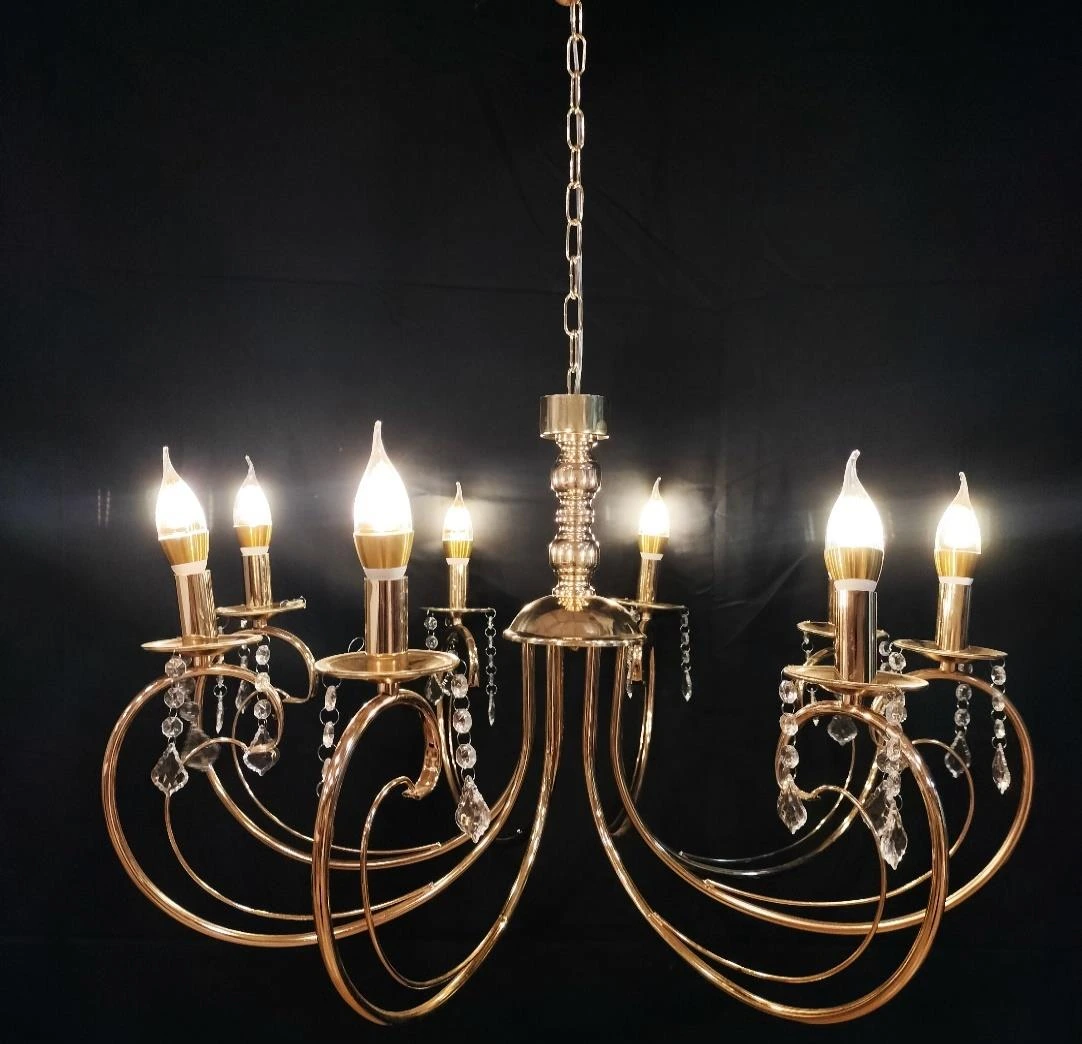 Metal Chandelier 8 Arm